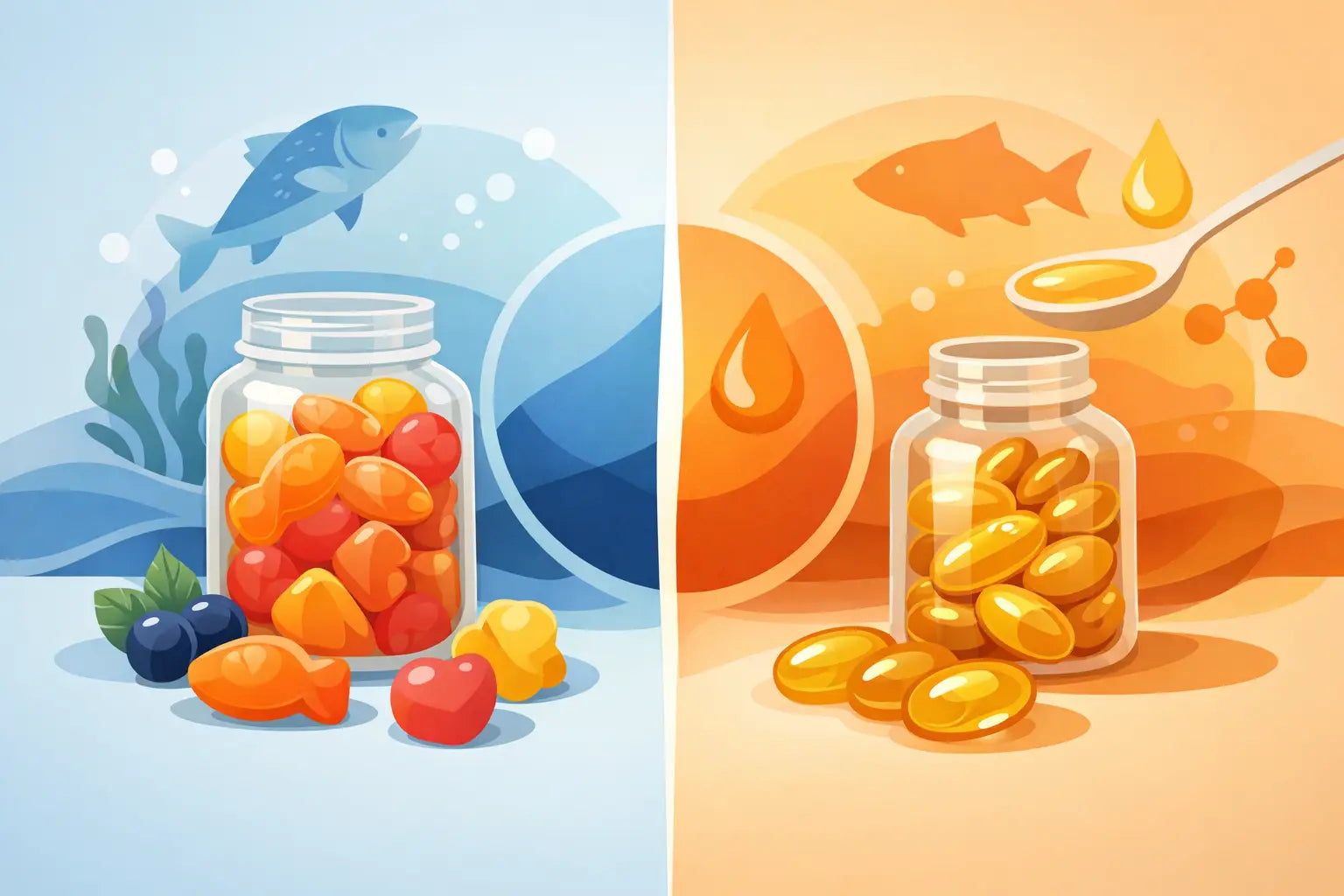 Omega 3 Gummies vs Softgels: Which Fits You?