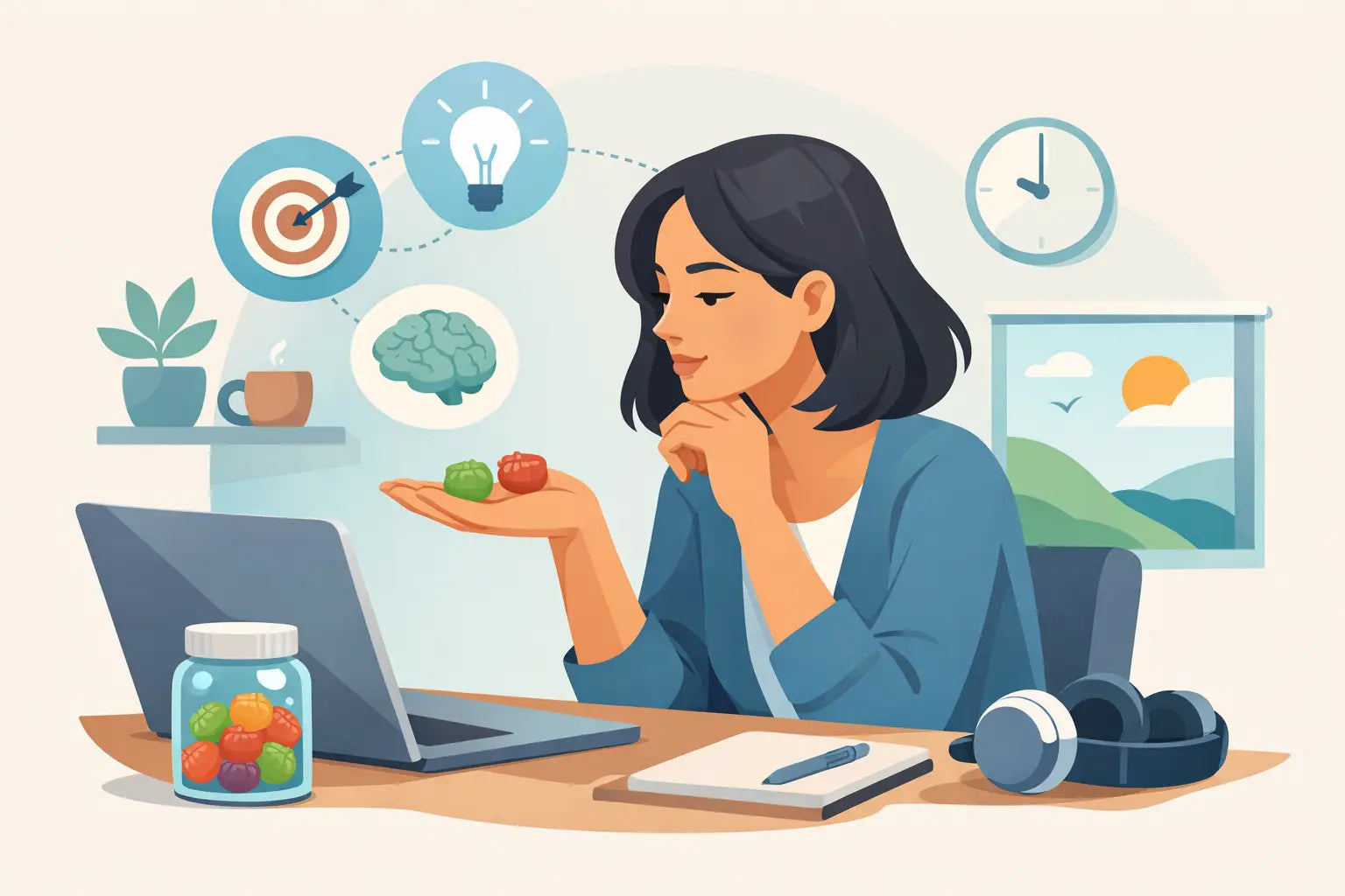 Natural Focus Support Gummies That Fit Daily Life