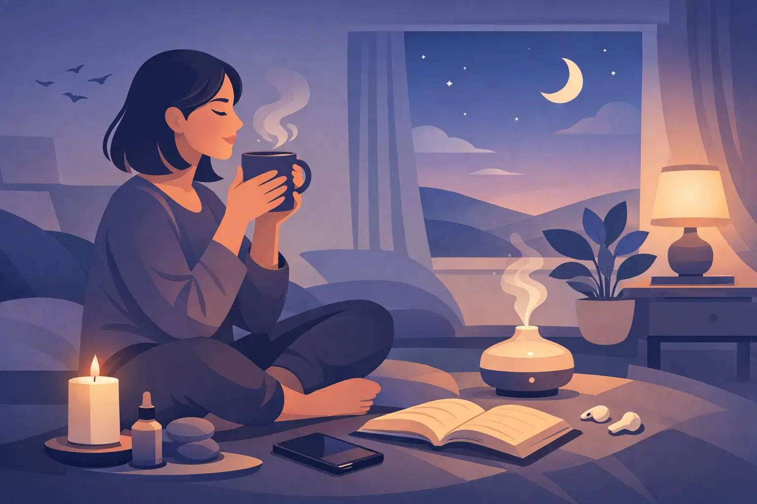 How to Create Evening Wind Down Rituals