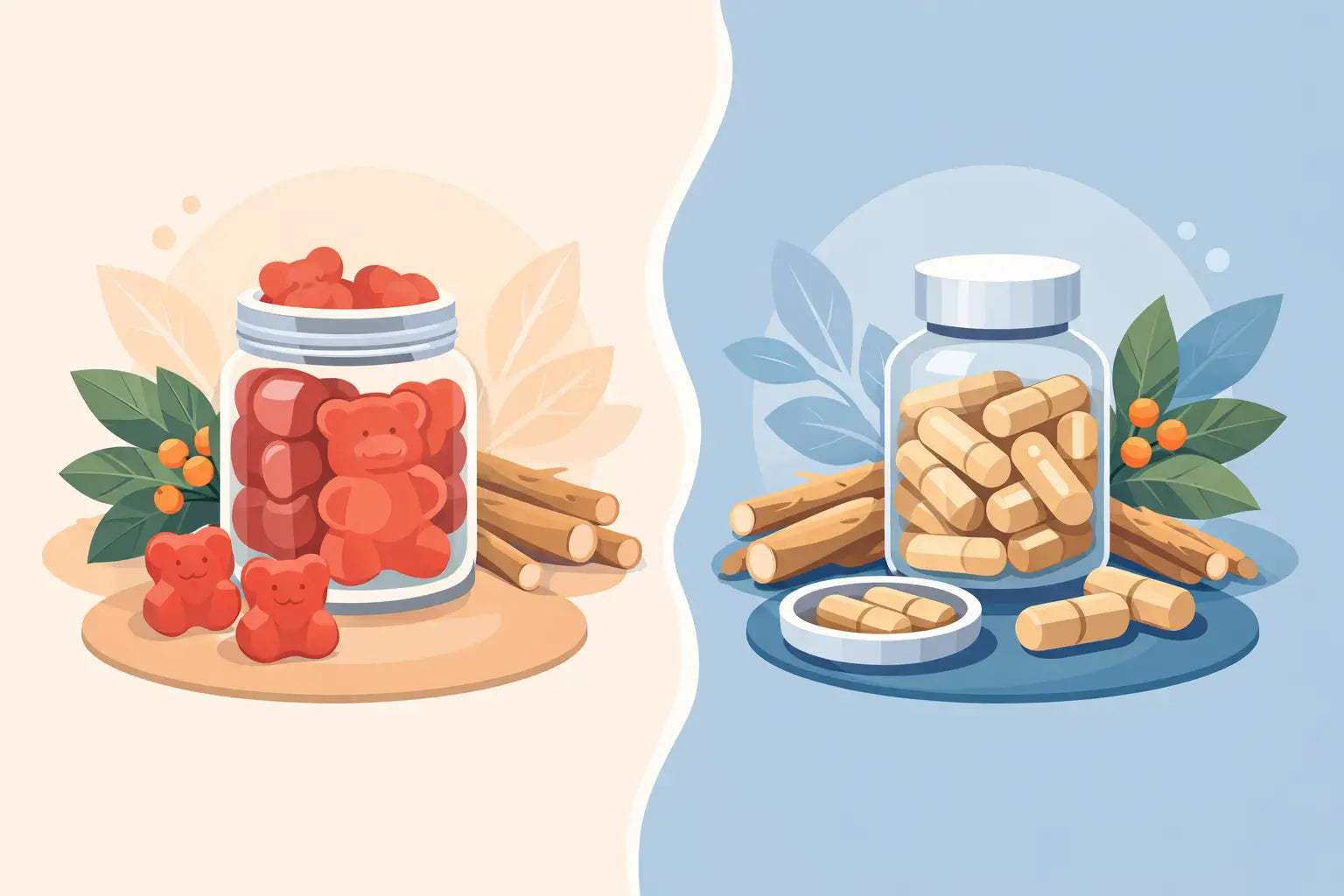 Ashwagandha Gummies vs Capsules: Which Fits?