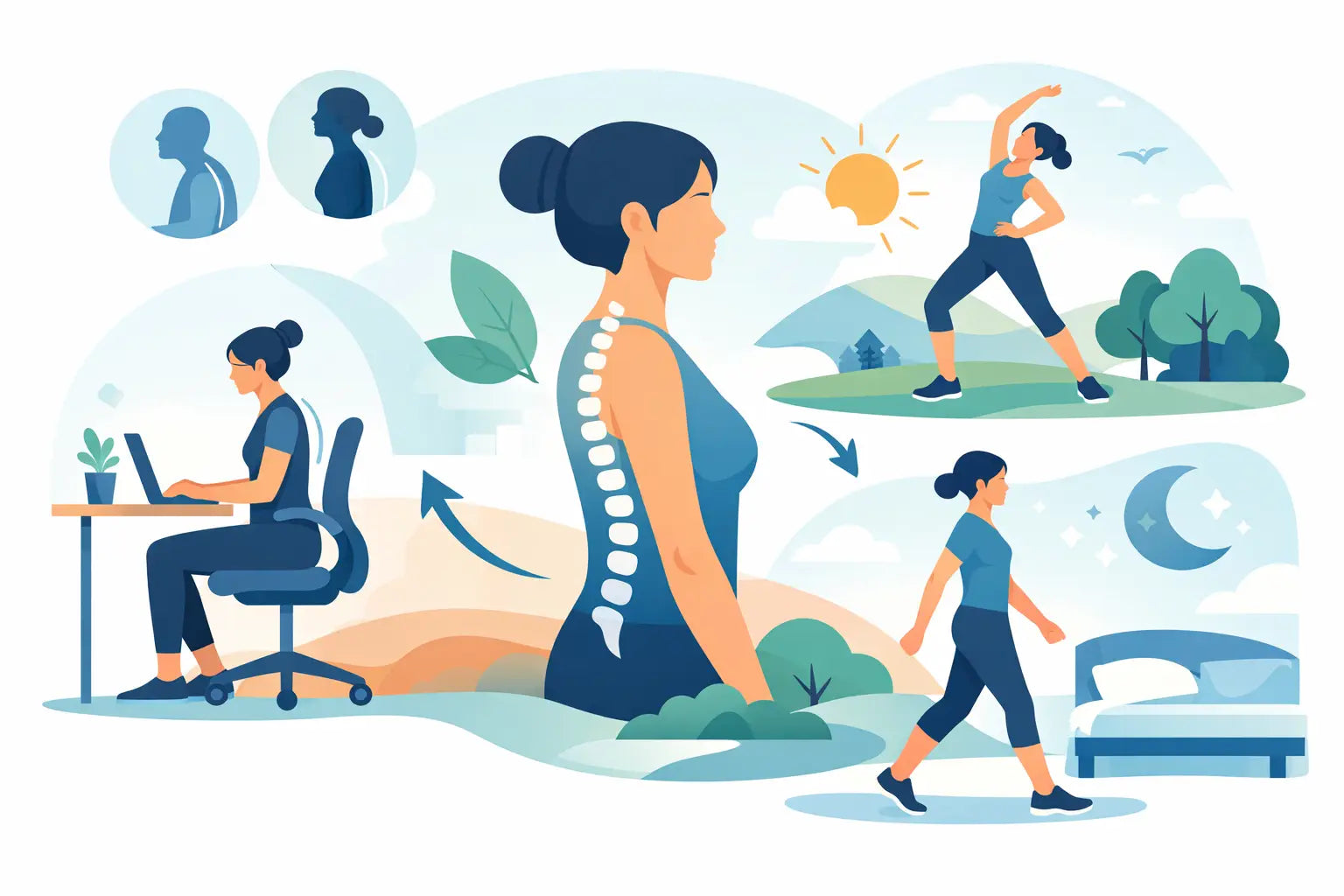 How to Improve Posture Naturally Every Day
