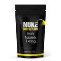 Black package of Nuke Nutrition Marine Collagen 400mg on a white background