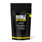 Black package of Nuke Nutrition Marine Collagen 400mg on a white background