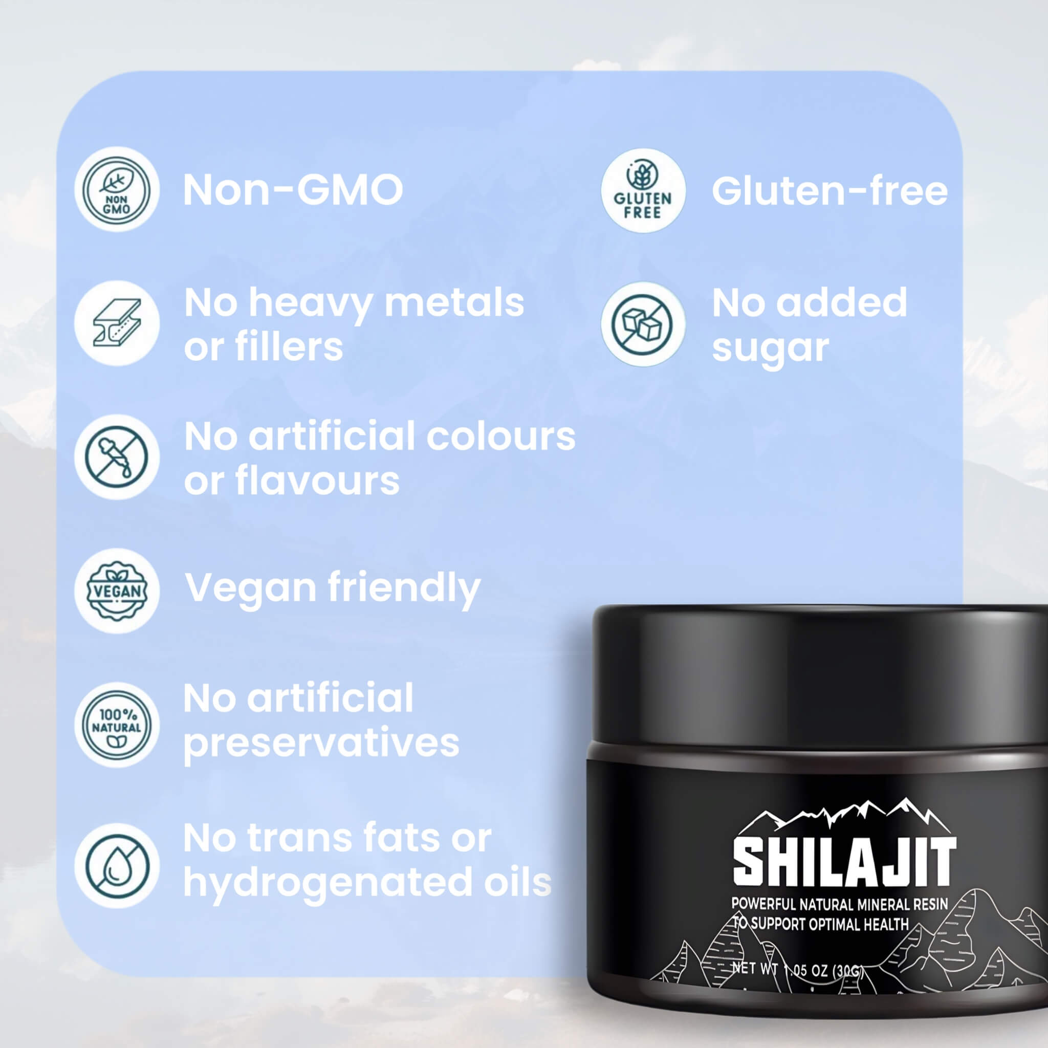 Himalayan Shilajit Resin | 30g | Pure Extract