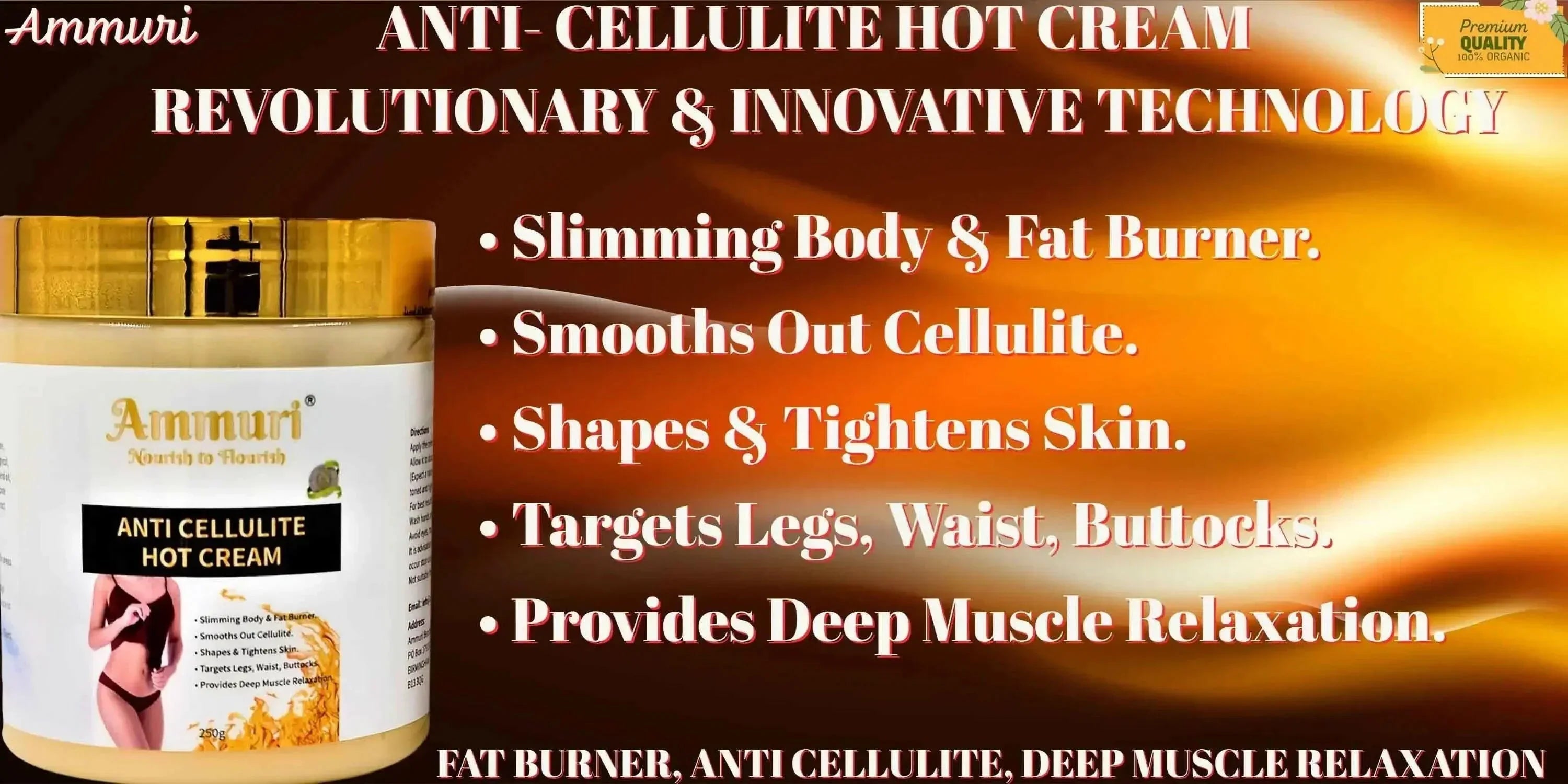 Ammuri Toning & Firming Body Cream – 250g