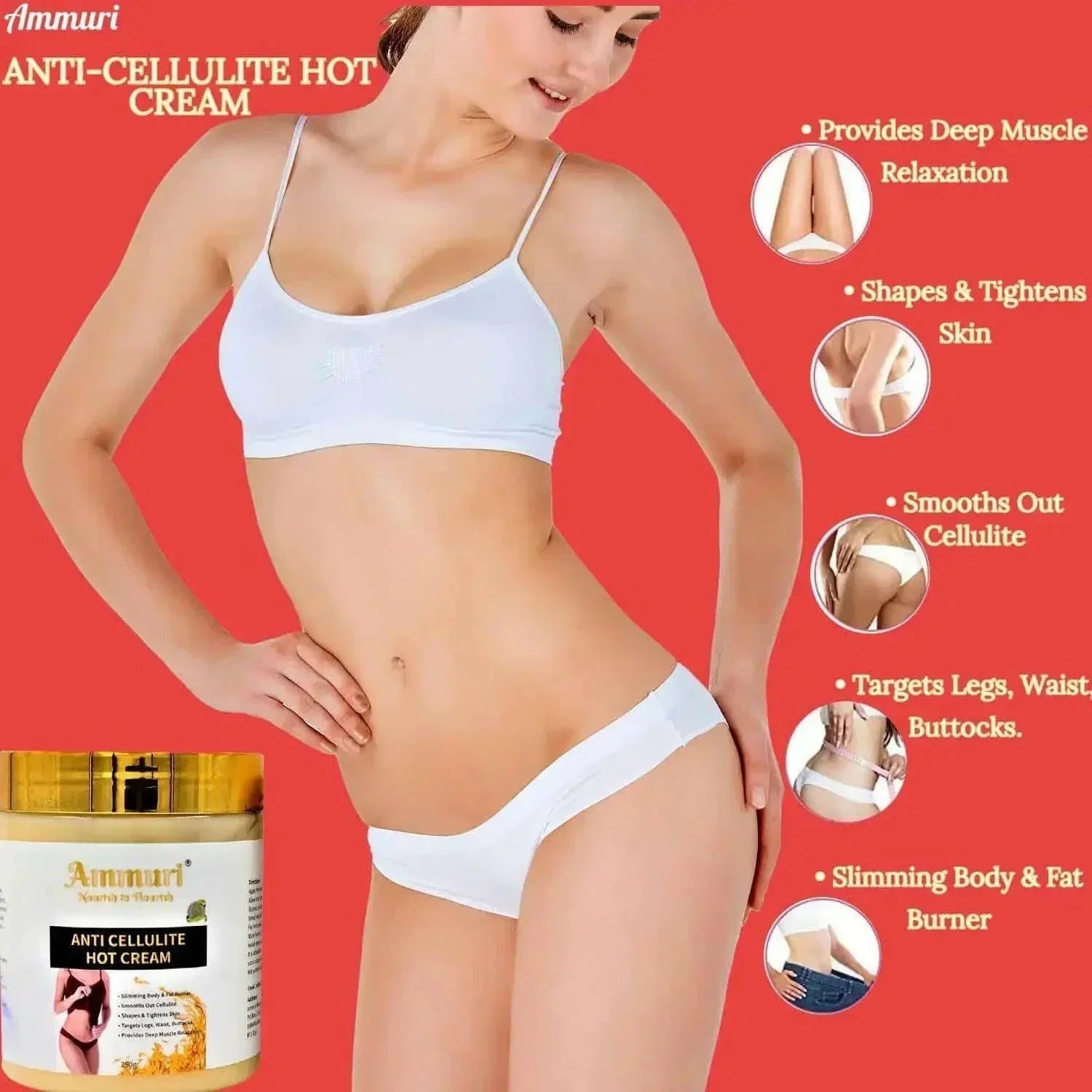 Ammuri Toning & Firming Body Cream – 250g