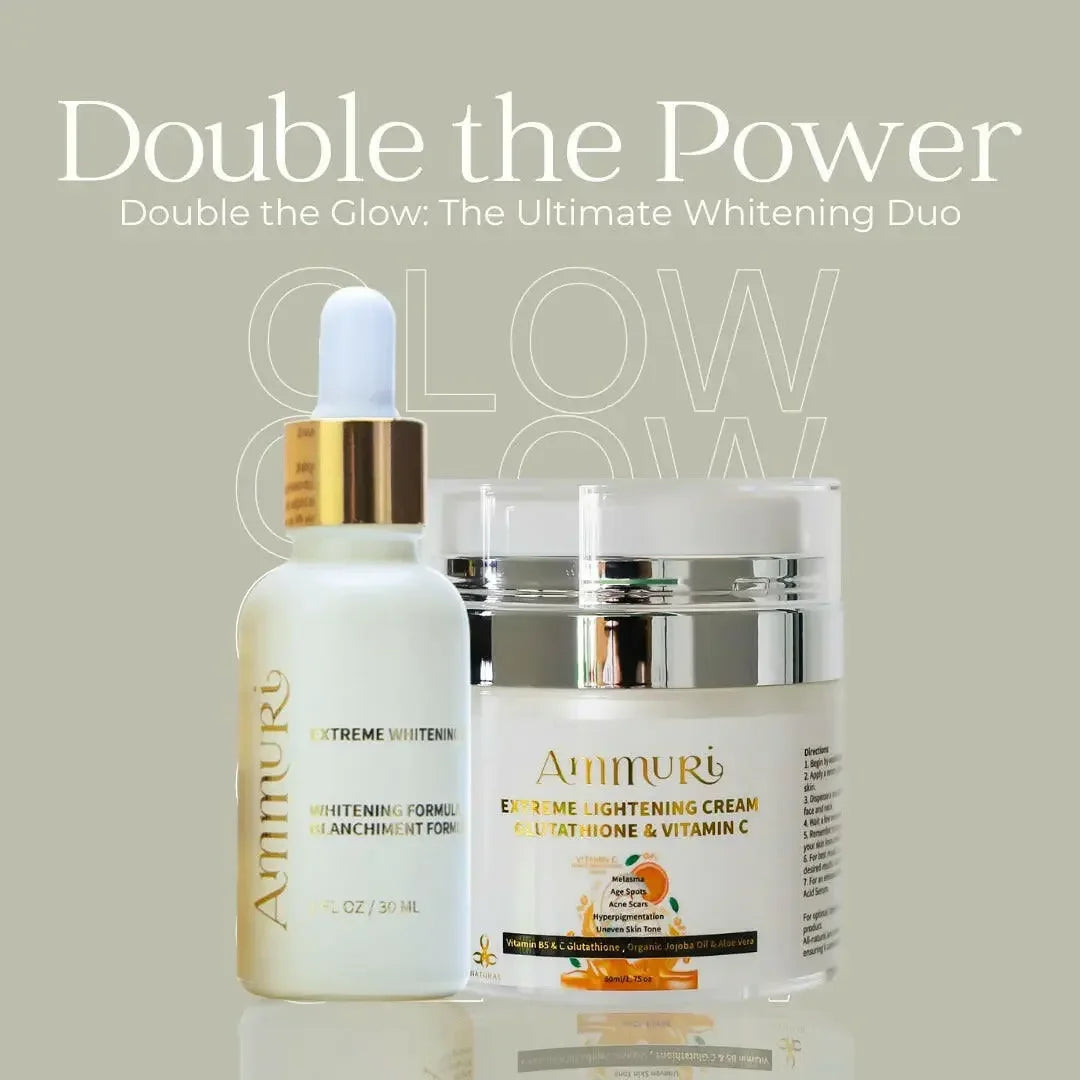 Ammuri Radiant Glow Brightening Cream & Serum Set