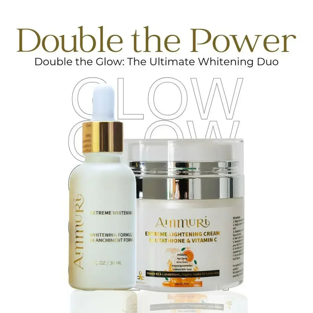 Ammuri Radiant Glow Brightening Cream & Serum Set