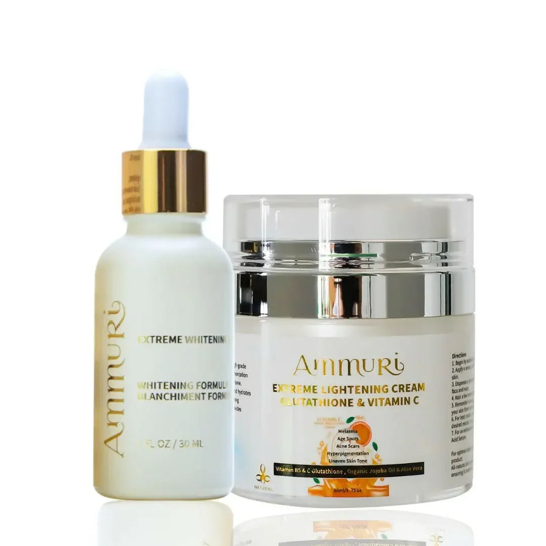 Ammuri Radiant Glow Brightening Cream & Serum Set