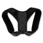 Black posture corrector on a white background