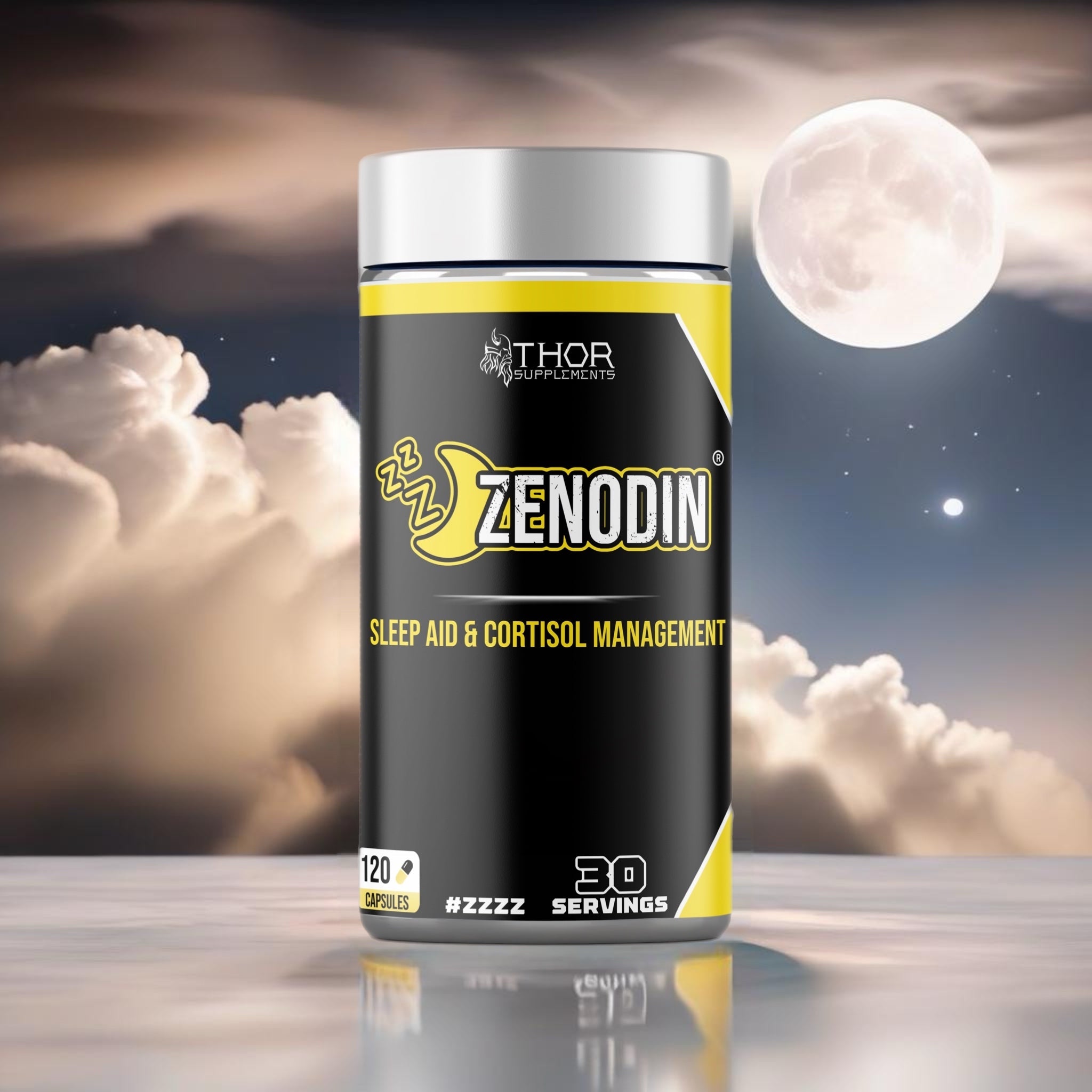 Zenodin® | Sleep Aid & Cortisol Management | 120 Capsules